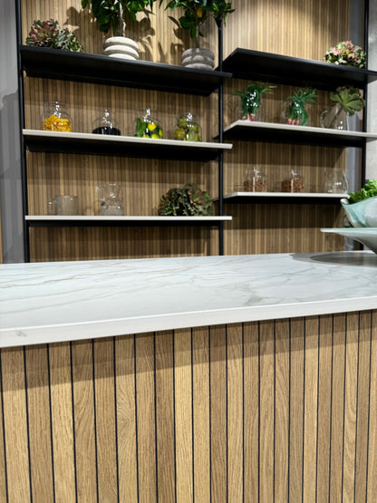 Slab Woodwise Fluted 6mm 120x280 rett - WDtegels