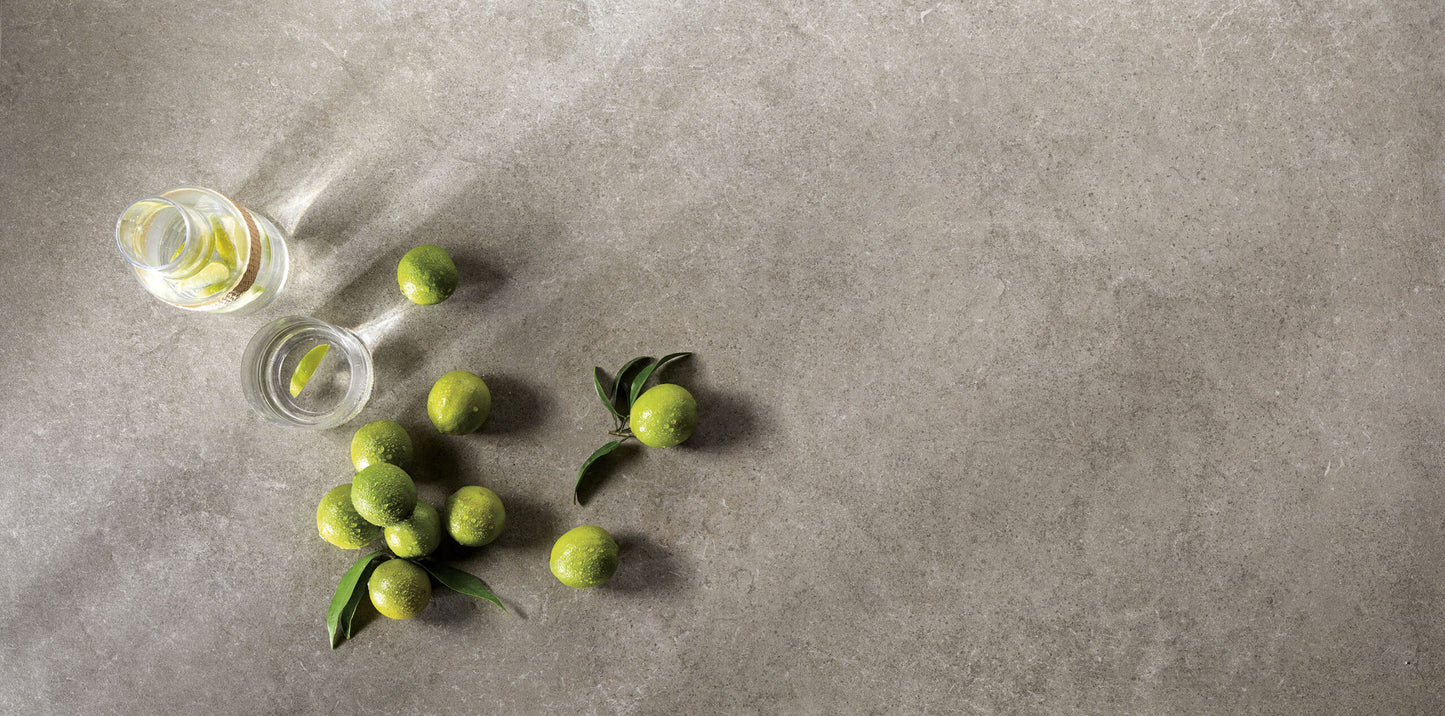 Terrastegel Crema Luna Mist 90x90 rett