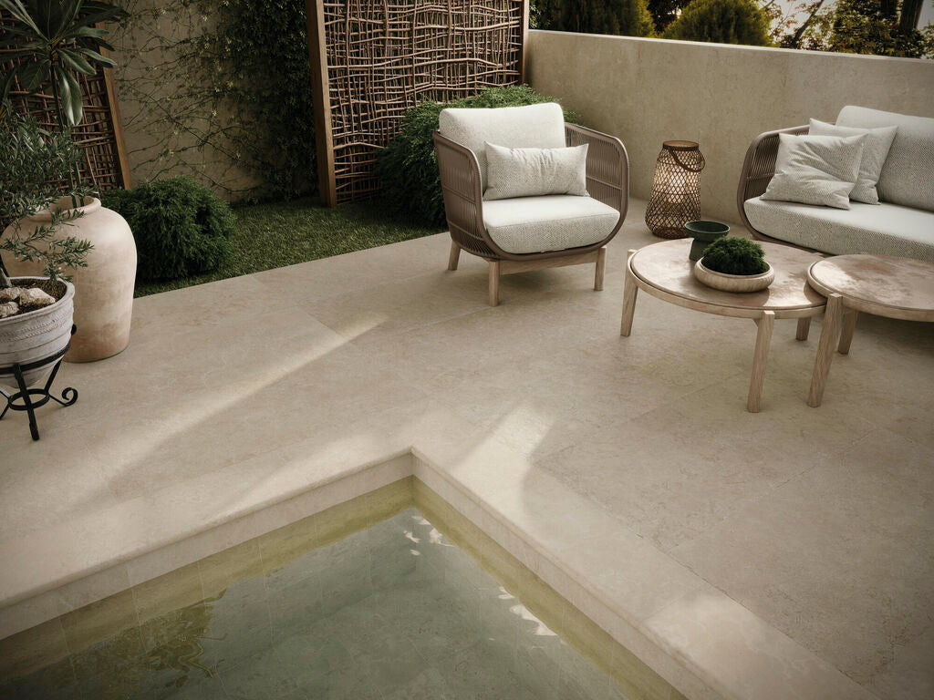 Terrastegel Trevia Beige 60x120 rett
