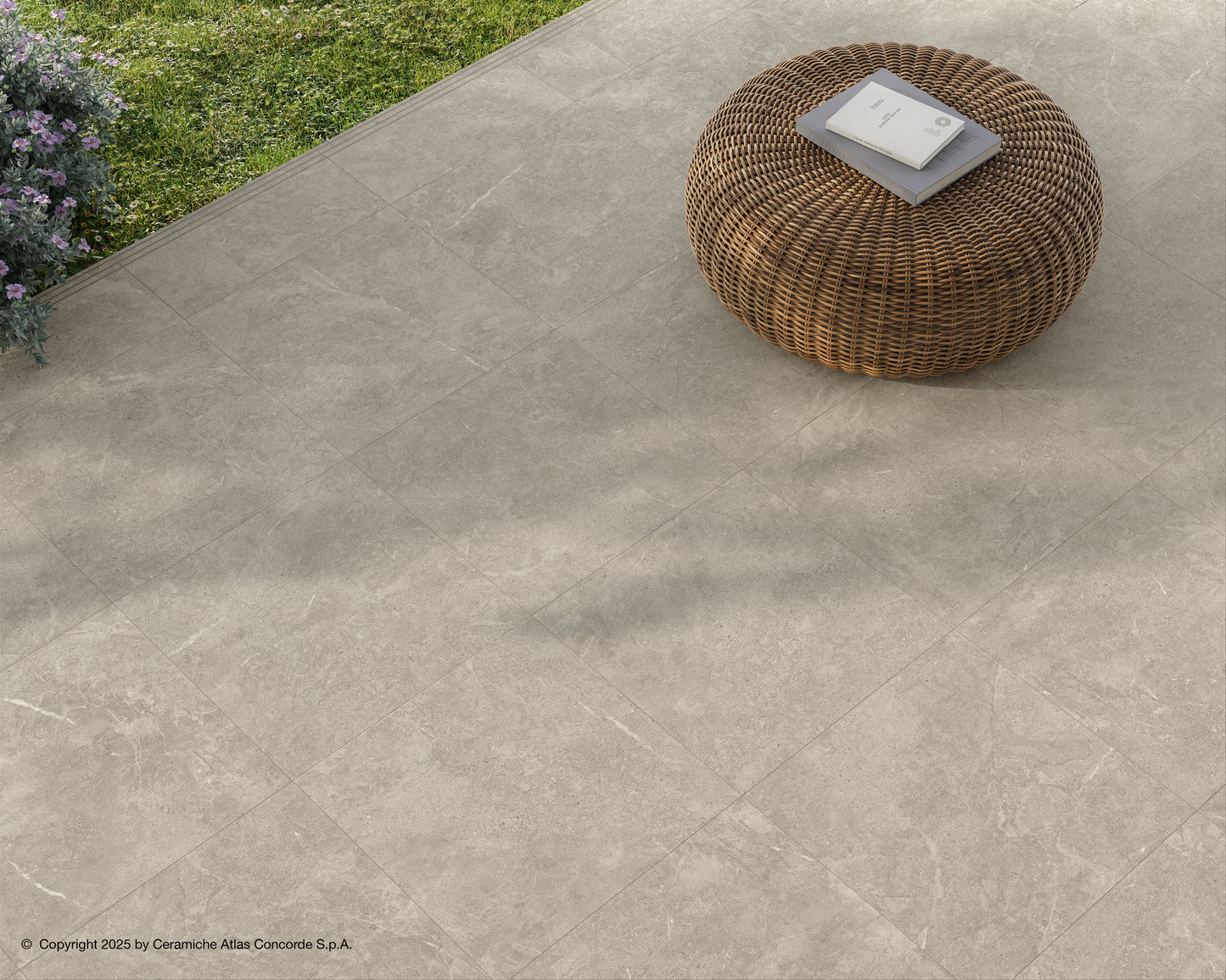 Duolith Fossil 60x60 rett - WDtegels