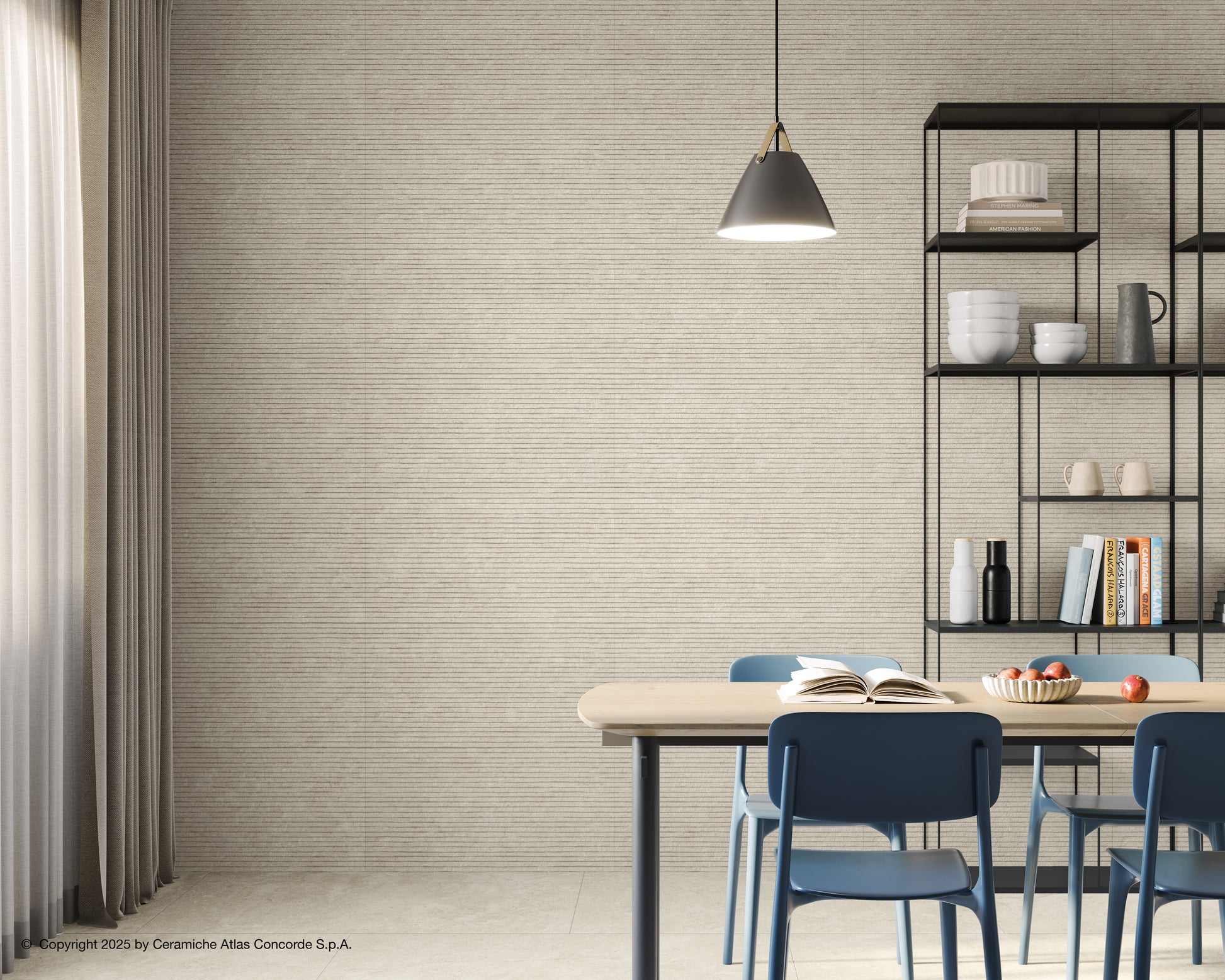 Duolith Wool wandtegel Uneven 40x80 rett - WDtegels