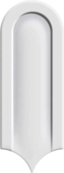 Wall tile Gala White gloss 8x21