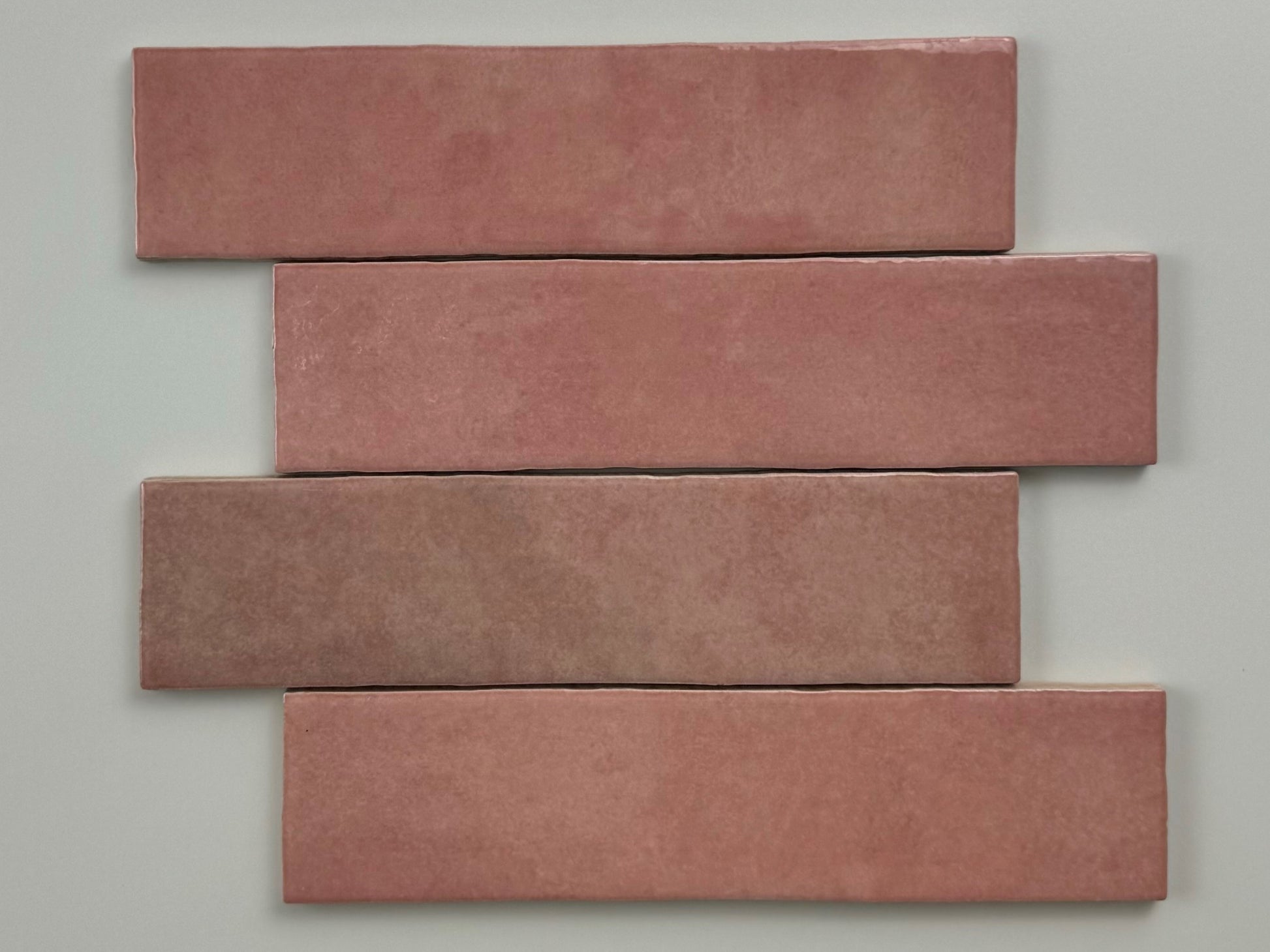 Trend tegels roze glans 6x24,6 - WDtegels