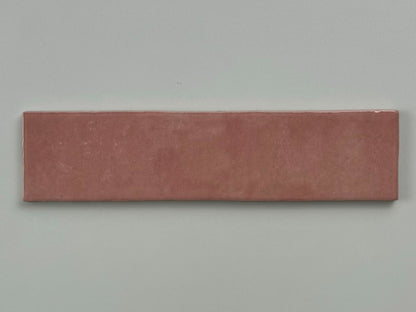 Trend tegels roze glans 6x24,6 - WDtegels