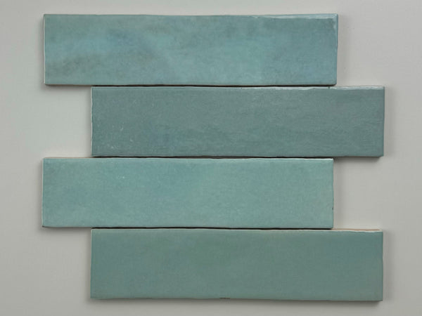 Trend tegels licht blauw glans 6x24,6