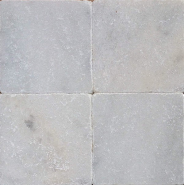 Wit marmer anticato 20x20x1 vloertegels / wandtegels - WDtegels