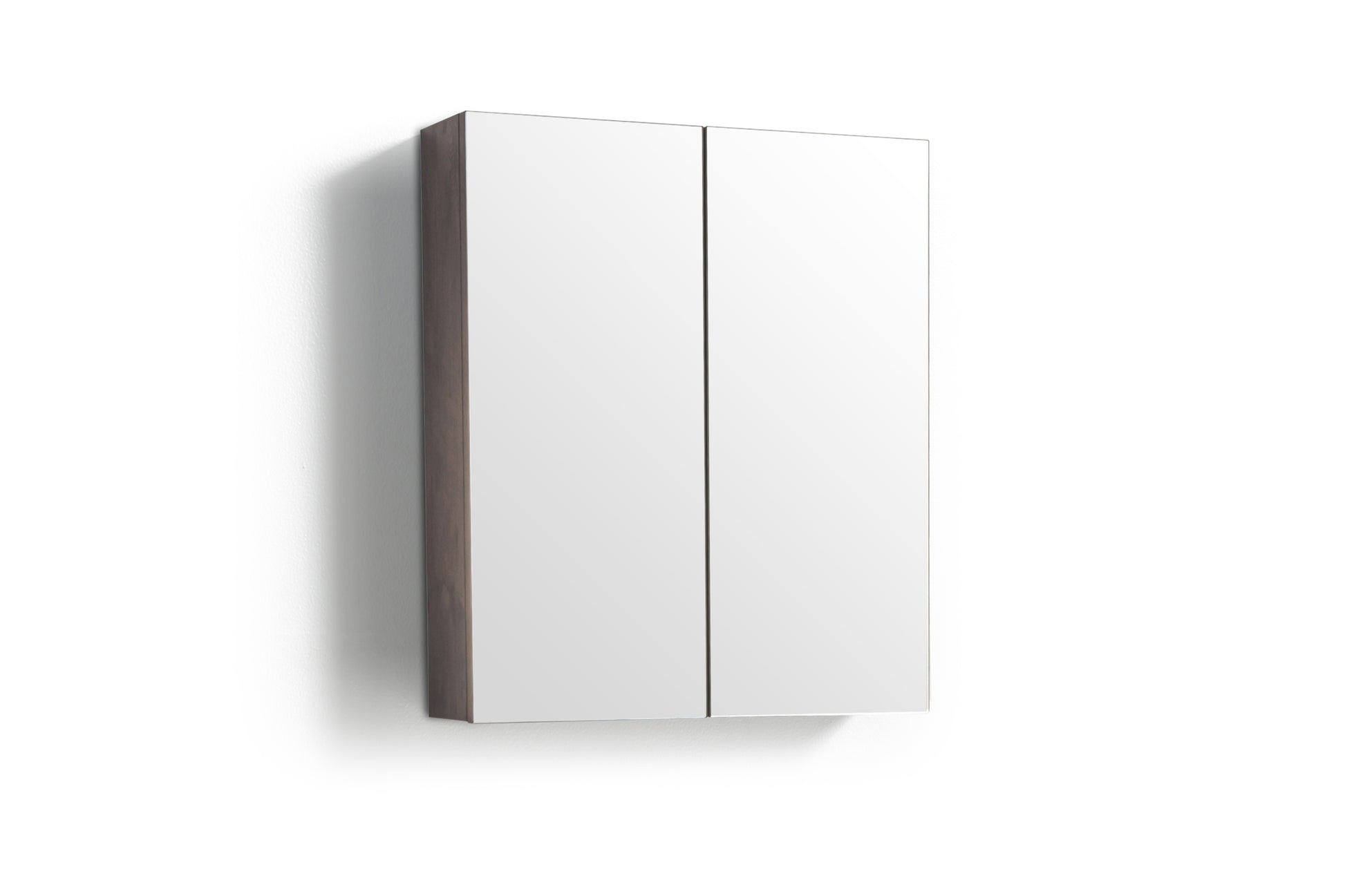 Spiegelkast Tieme mat donker eiken 60x70x16cm - WDtegels