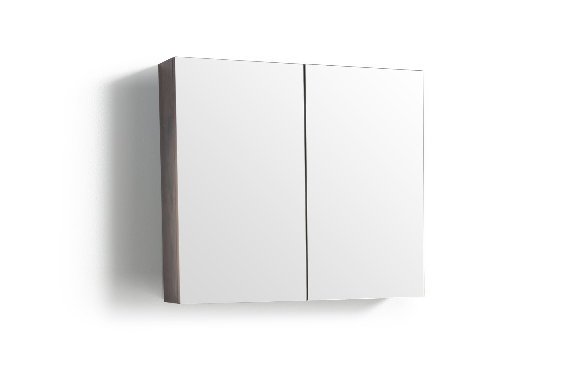 Spiegelkast Tieme mat donker eiken 80x70x16cm - WDtegels
