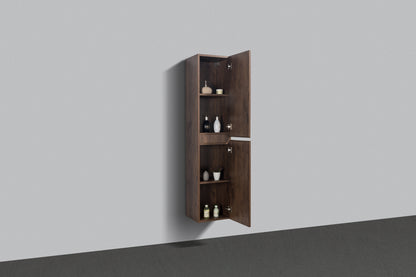 Kolomkast Tieme mat donker eiken 160x35x35cm - WDtegels