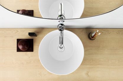 Mees design waskom rond mat wit - WDtegels