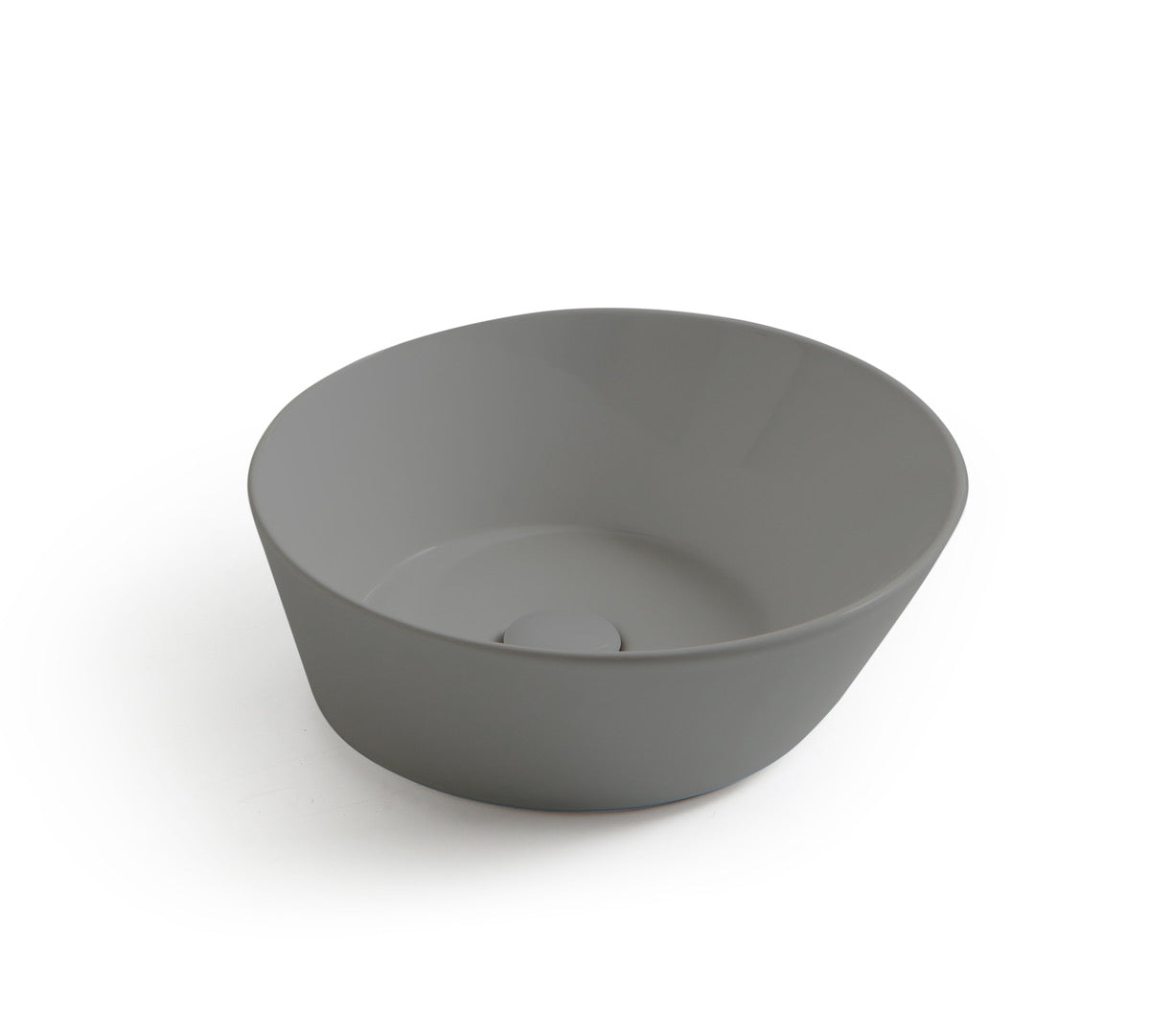 Mees design waskom rond mat grijs - WDtegels