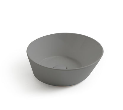 Mees design waskom rond mat grijs - WDtegels
