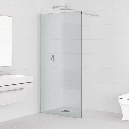 Inloopdouche Luca 80x200cm Antikalk Helder Glas Chroom - WDtegels