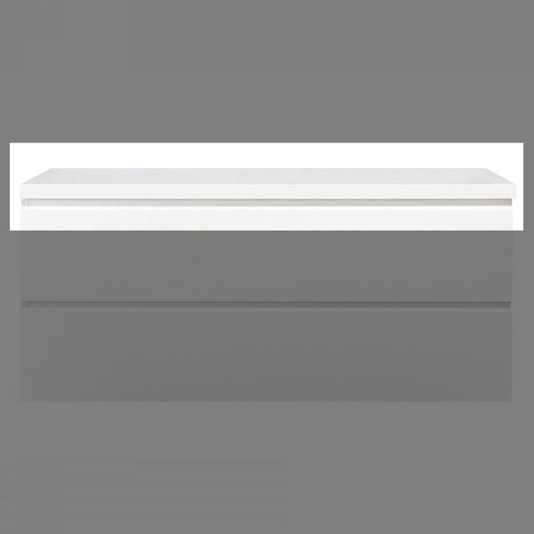 Topblad Tieme hoogglans wit 120cm