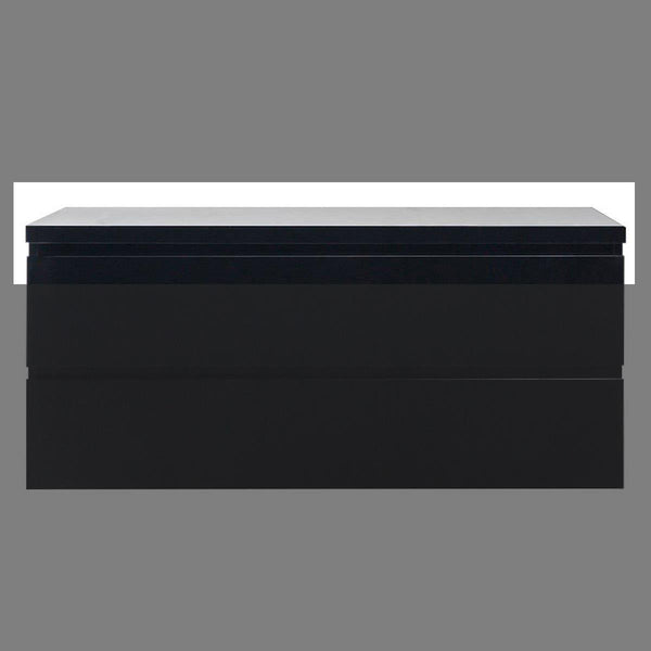 Topblad Tieme mat zwart 120cm