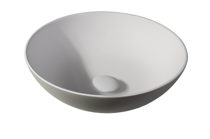 Solid surface waskom Sanne greige EXT - WDtegels