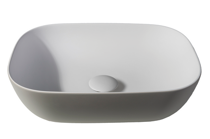 Solid surface waskom Maud greige EXT - WDtegels