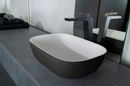 Solid surface waskom Maud antraciet EXT - WDtegels