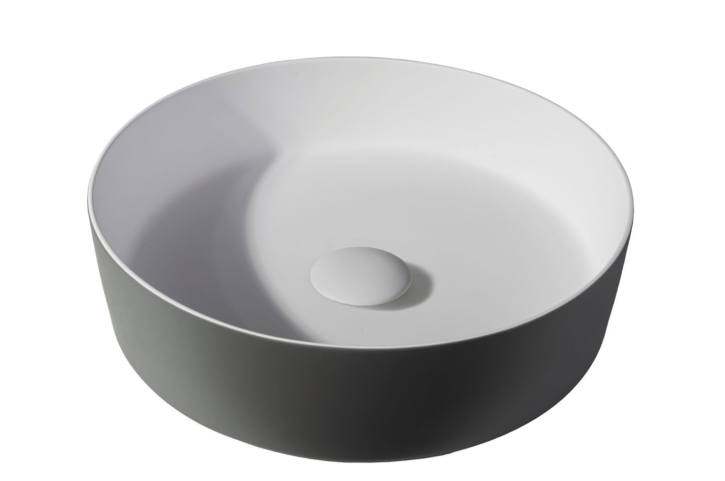 Solid surface waskom Tess grijs EXT - WDtegels
