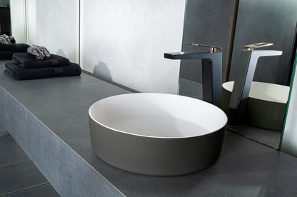 Solid surface waskom Tess grijs EXT - WDtegels