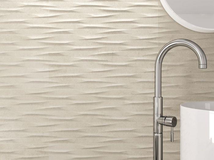 Wandtegel Arkety Strass taupe 30x60 rett - WDtegels