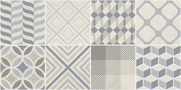 Wandtegel Arkety Silver Keroe Decor 30x60 rett - WDtegels