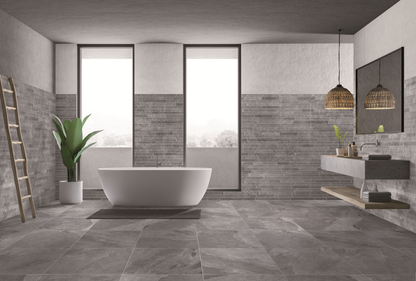 Vloer- en wandtegel Mustang Grey 90x90 rett - foto 2
