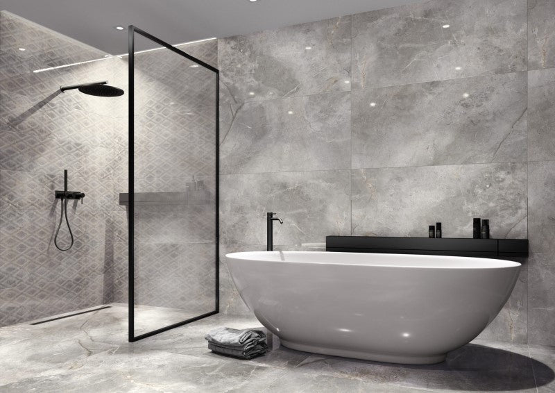 Vloer- en wandtegel Masterstone Silver mat 60x60 rett - foto 2