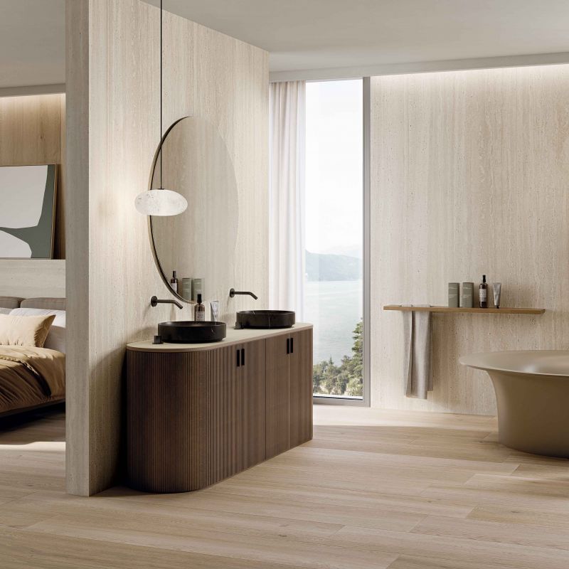 Vloer- en wandtegel Milano Ivory Antic 60x120 rett - foto 3