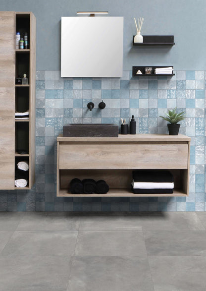 Vloer- en wandtegel Mystone Fog 120x120 rett - foto 3