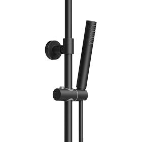 Aloni Optima Rondo Regendoucheset | Ø20cm | Opbouw | Thermostatisch | Mat Zwart - WDtegels