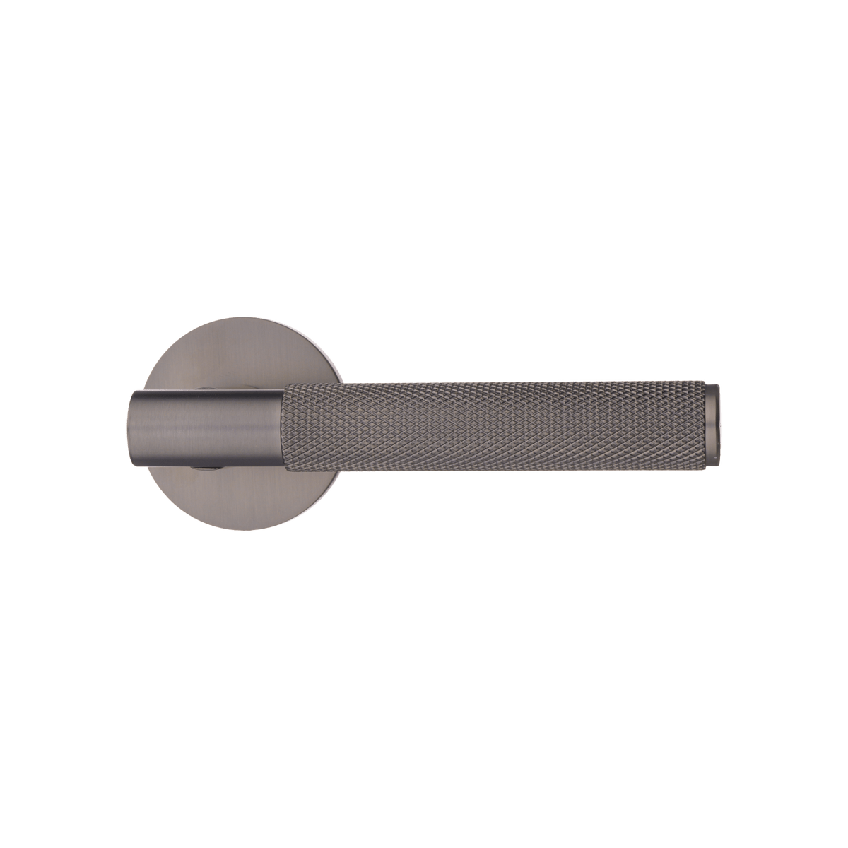 Deurklink Basio in gun metal