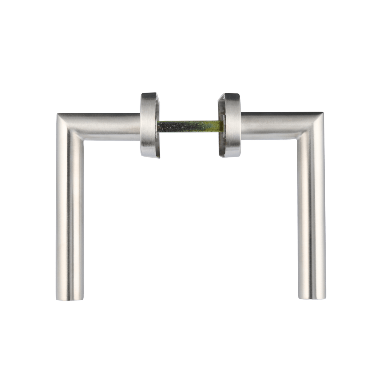Deurklink Volano in RVS met sleutelgat 56 mm