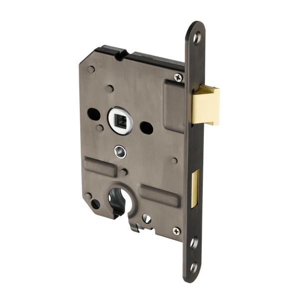 Gun Metal Cilinderslot Loopslot - PC55 mm