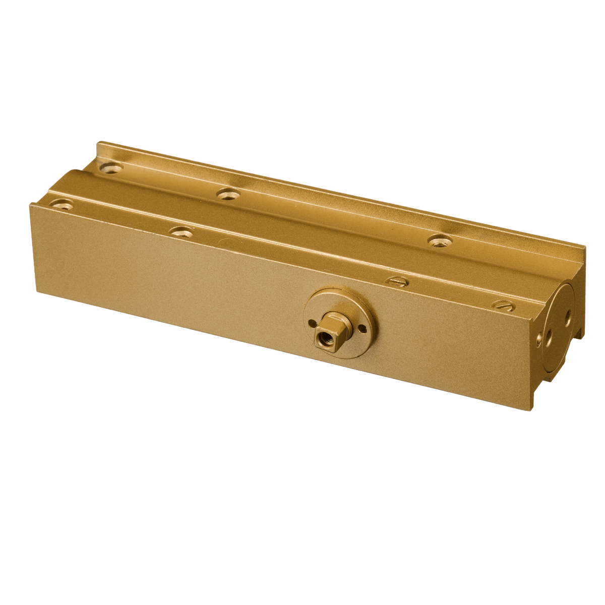 Behuizing van deurdranger Porta in goud
