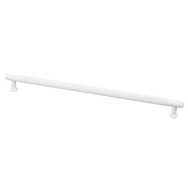 Handgreep Wit - diamond cut - 320mm/352mm