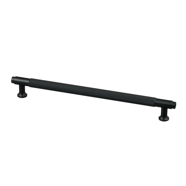 Handgreep Zwart - diamond cut - 224mm/256mm