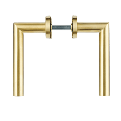 Deurklink Solara in goud met WC-sluiting