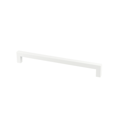 Meubelgreep in wit, hartafstand 224 mm, lengte 236 mm