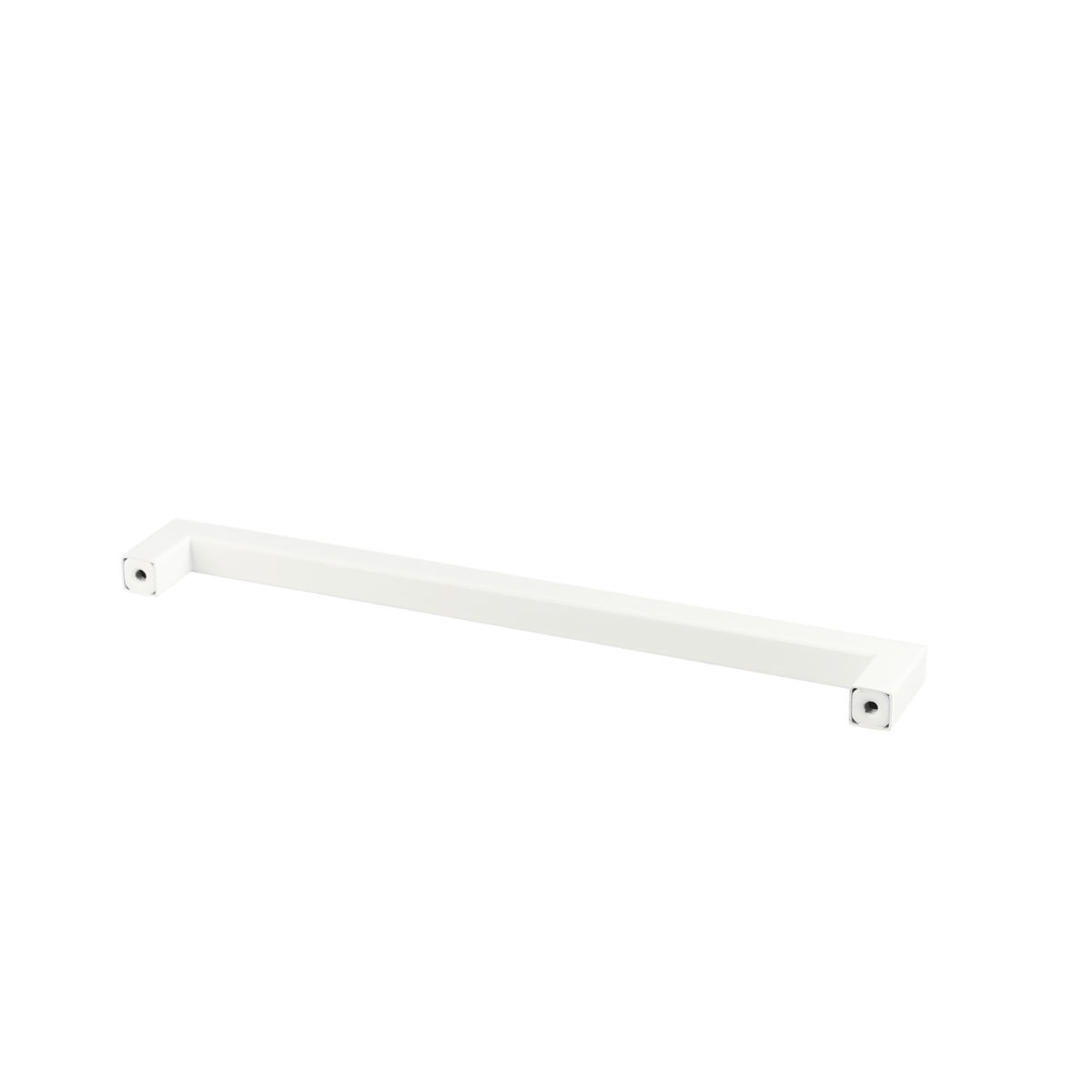 Meubelgreep in wit, hartafstand 224 mm, lengte 236 mm