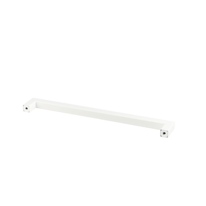 Meubelgreep in wit, hartafstand 224 mm, lengte 236 mm
