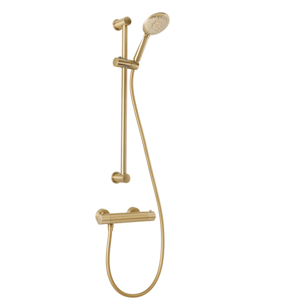 Delfi - Handdouche met Glijstang - Mat Goud