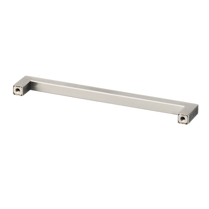 Meubelgreep in RVS, hartafstand 192 mm, lengte 204 mm
