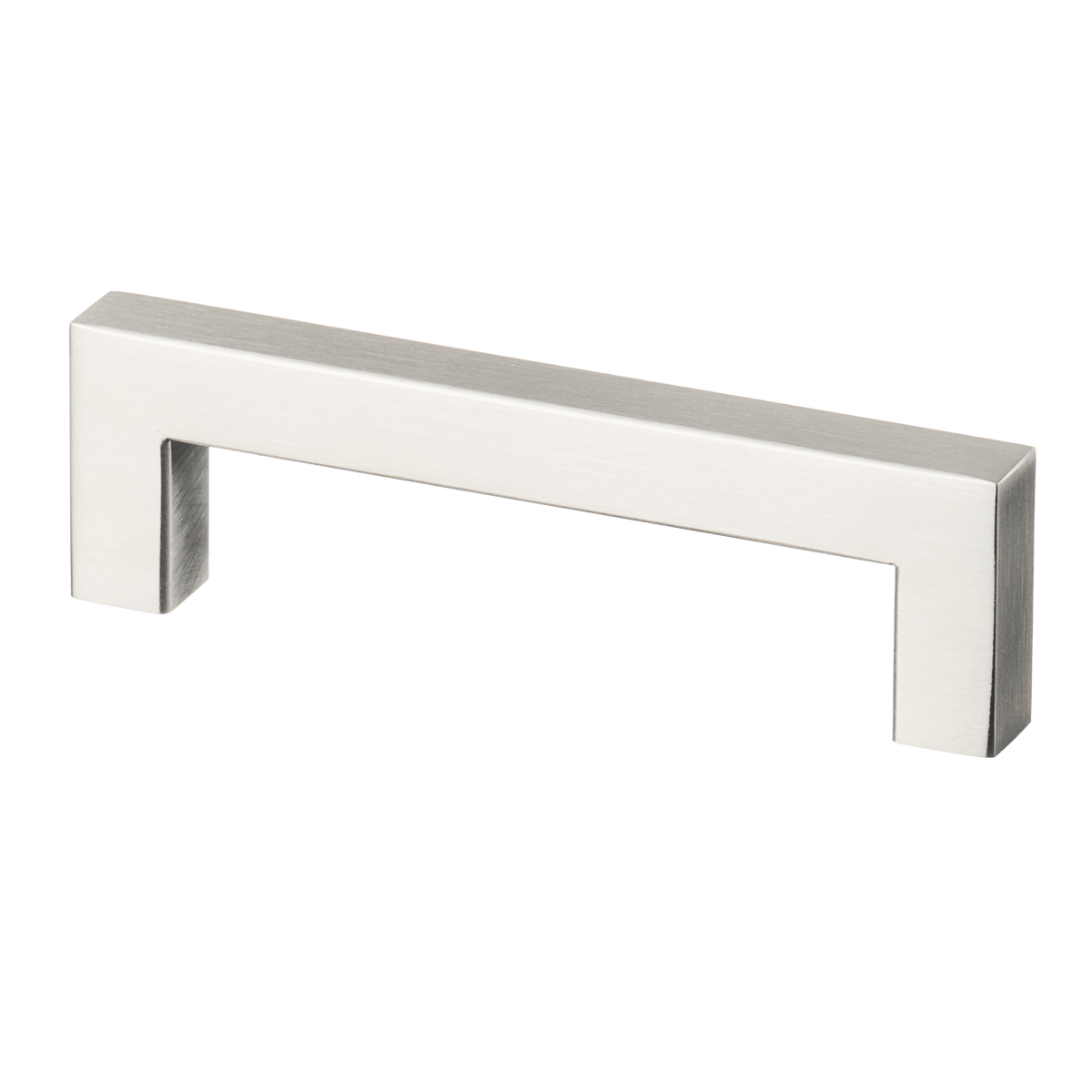 Meubelgreep in RVS, hartafstand 96 mm, lengte 108 mm