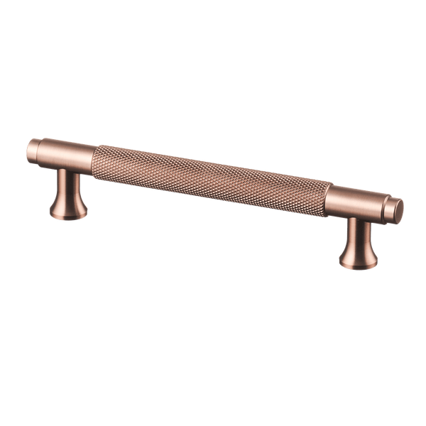 Handgreep Koper - diamond cut - 128mm/164mm