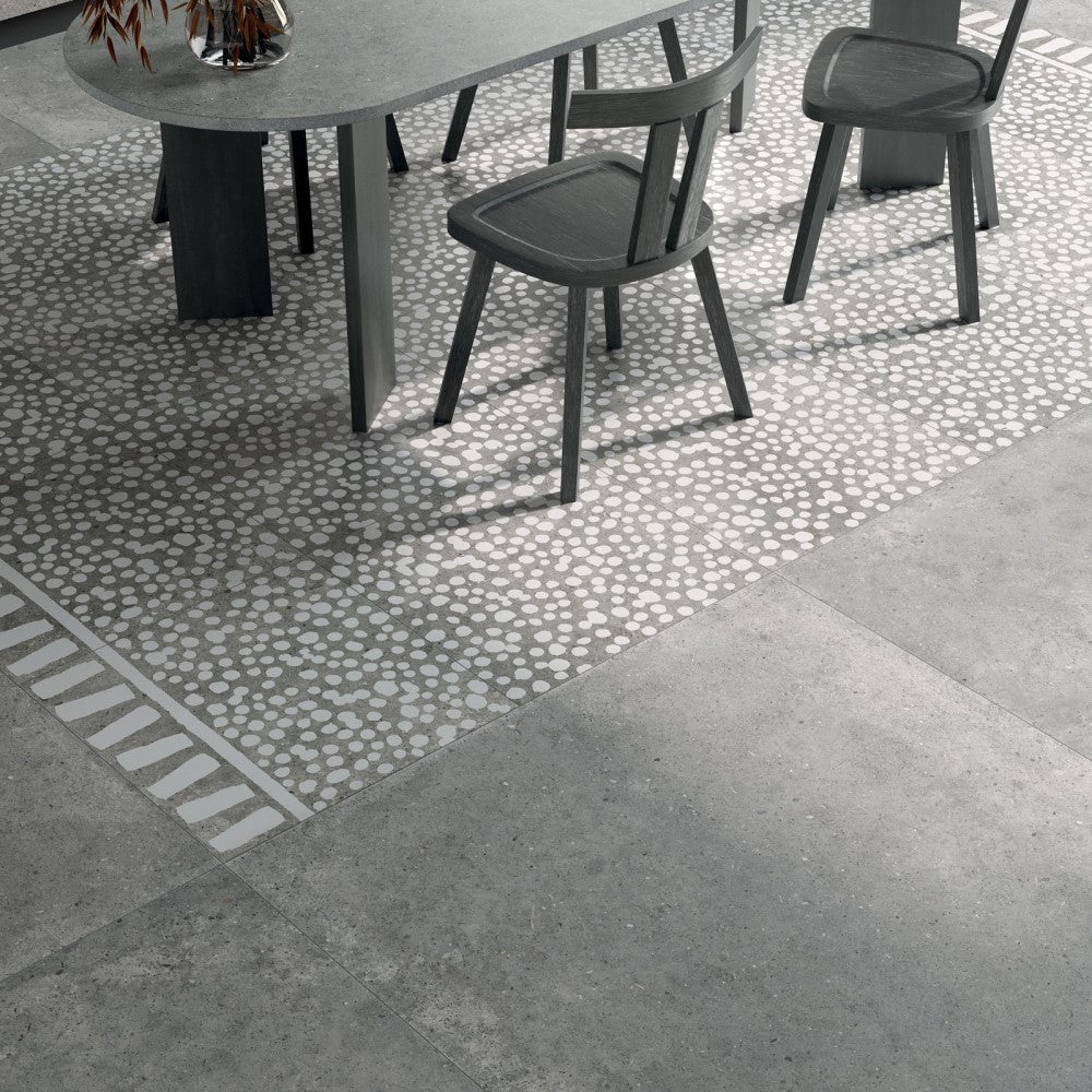 Vloer- en wandtegel Piren Grey 120x120 rett - foto 5