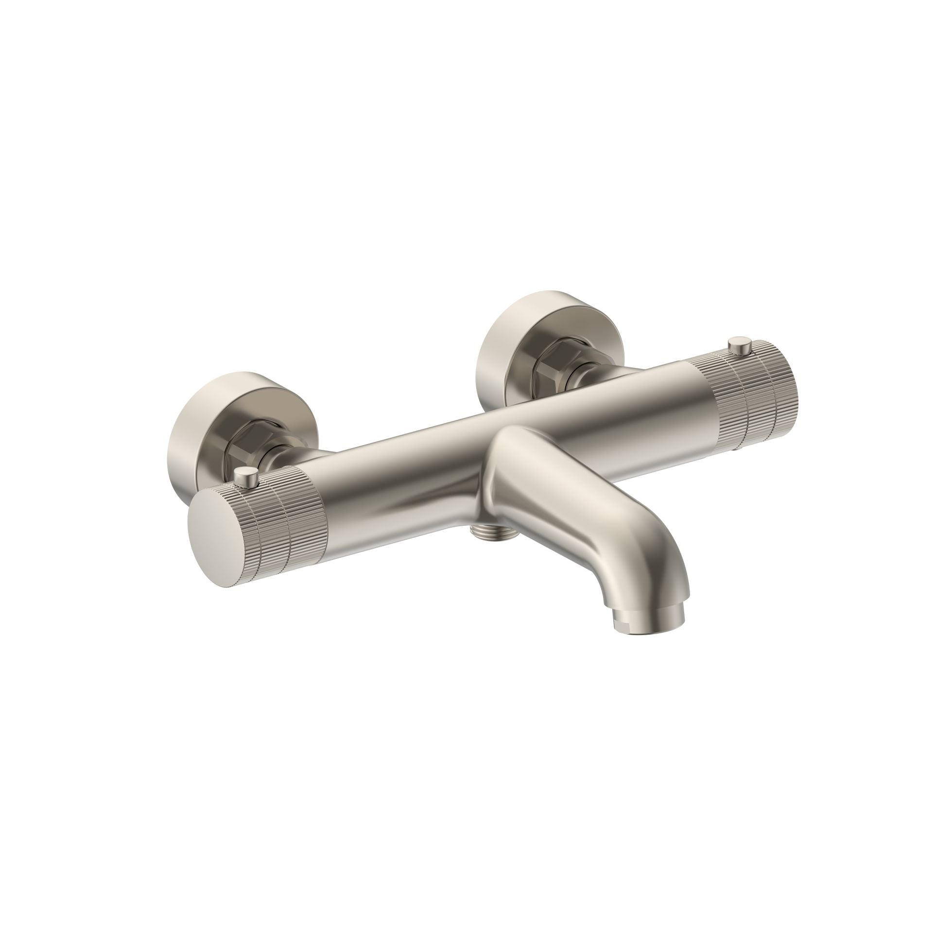 Stria Badmengkraan | Thermostatisch | Opbouw | Geborsteld RVS - WDtegels