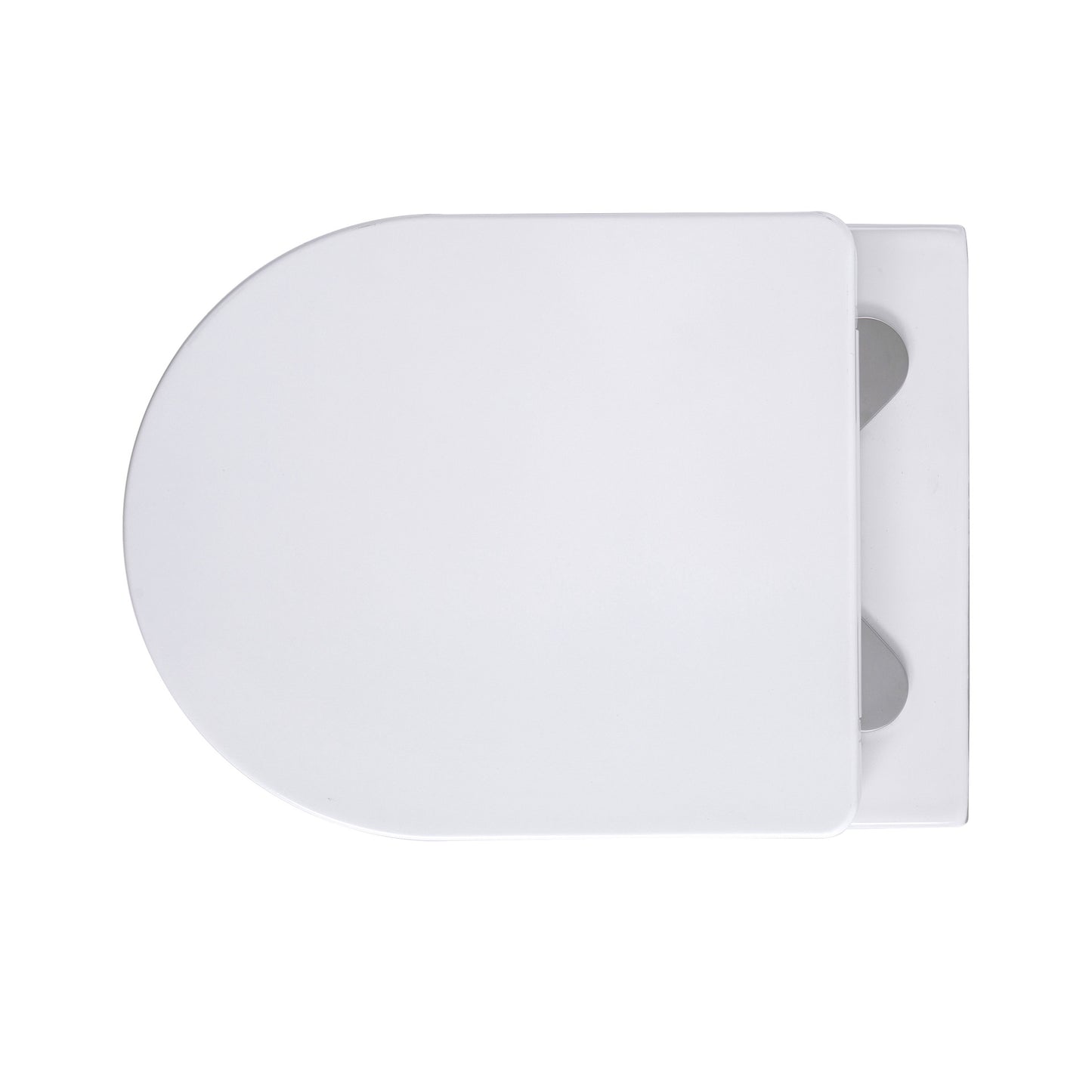 Aloni Pro Hangend Toilet | 36x25x49cm | Randloos | met Zitting | Softclose | Quick Release | Compact | Mat Wit - WDtegels