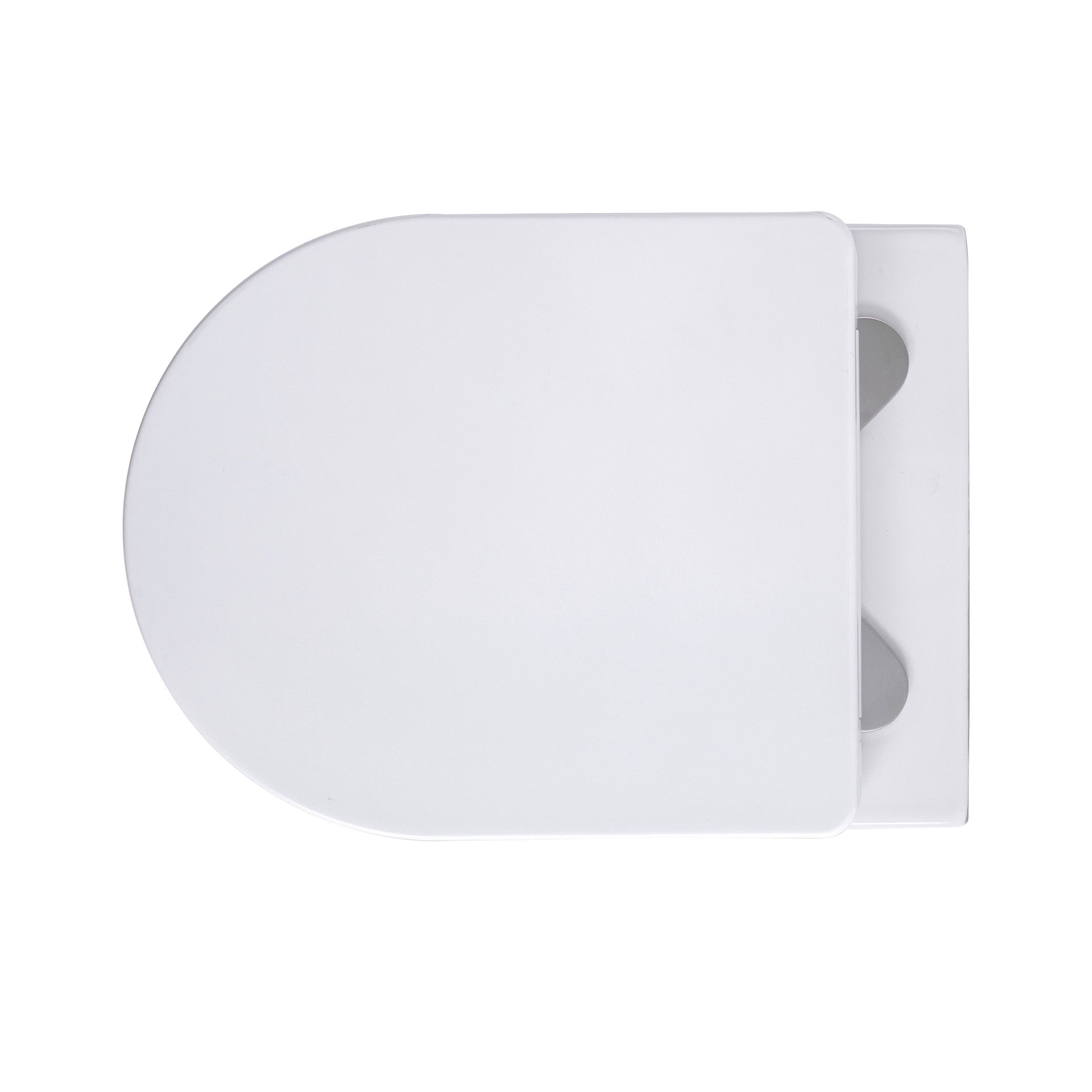 Aloni Pro Hangend Toilet | 36x25x49cm | Randloos | met Zitting | Softclose | Quick Release | Compact | Mat Wit - WDtegels