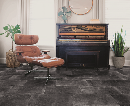 Vloer- en wandtegel Pan Black 100x100 rett - foto 3